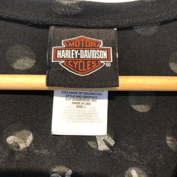 Size L, authentic HD top. - Picture 2 of 6